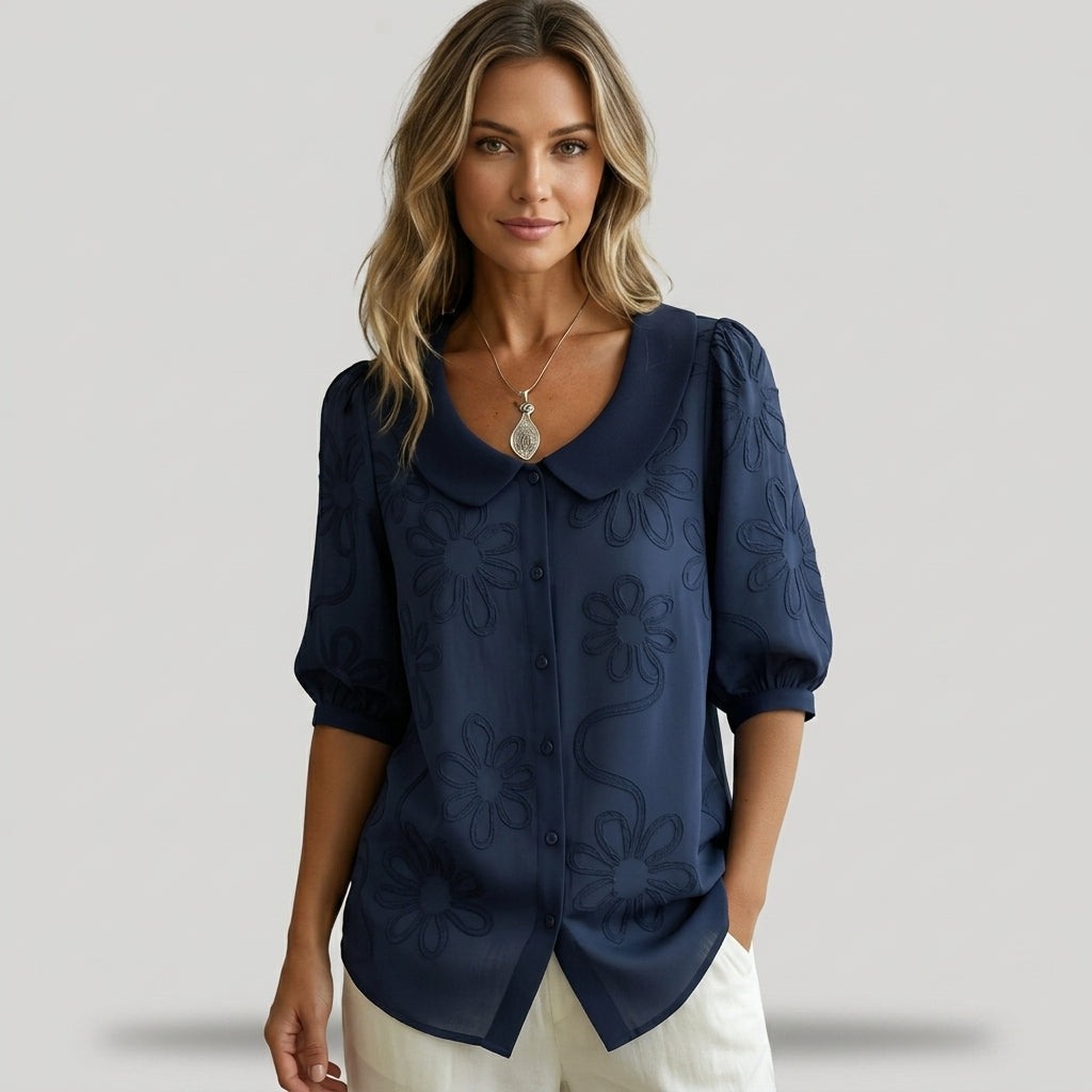 Drevante | Elena Embroidered Blouse