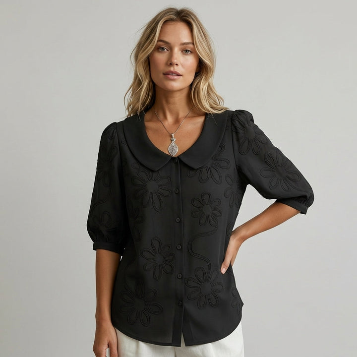 Drevante | Elena Embroidered Blouse